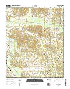 Beech Bluff 2016 topographic map thumbnail