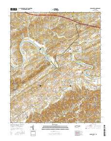 Boyds Creek 2016 topographic map thumbnail