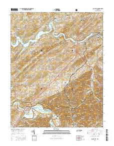 Bluff City 2016 topographic map thumbnail