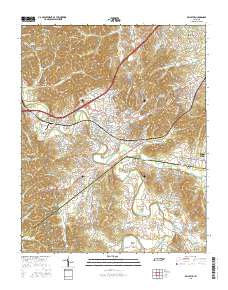 Bellevue 2016 topographic map thumbnail