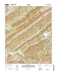 Bethel Valley 2016 topographic map thumbnail
