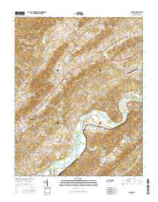 Burem 2016 topographic map thumbnail
