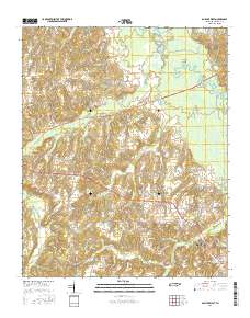 Bolivar West 2016 topographic map thumbnail