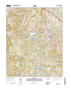 Crossville 2016 topographic map thumbnail