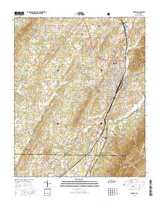 Etowah 2016 topographic map thumbnail