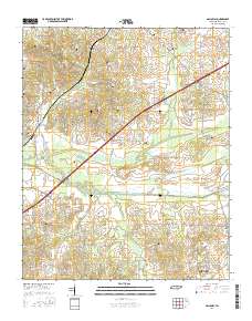 Gallaway 2016 topographic map thumbnail