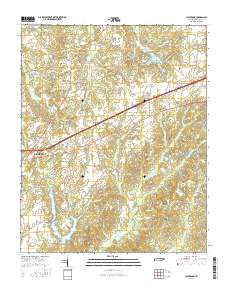 Claybrook 2016 topographic map thumbnail