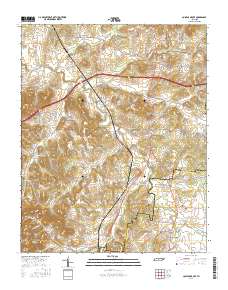 College Grove 2016 topographic map thumbnail