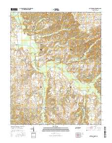 Cottage Grove 2016 topographic map thumbnail
