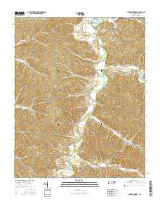 Chestnut Grove 2016 topographic map thumbnail