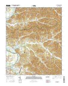Clifton 2016 topographic map thumbnail