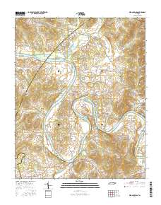 Dixon Springs 2016 topographic map thumbnail