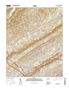 Fountain City 2016 topographic map thumbnail