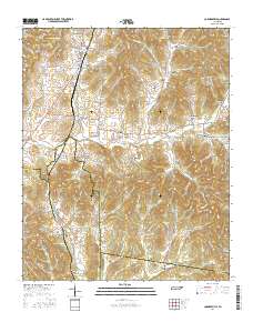 Cornersville 2016 topographic map thumbnail