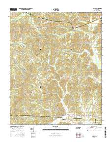 Enville 2016 topographic map thumbnail