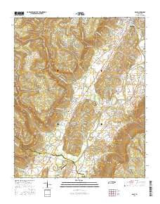 Daus 2016 topographic map thumbnail
