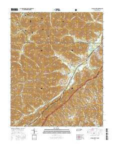 Jellico West 2016 topographic map thumbnail