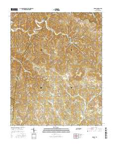 Hilham 2016 topographic map thumbnail