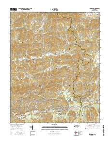 Jones Cove 2016 topographic map thumbnail