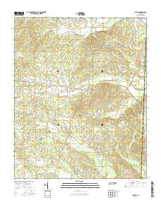Michie 2016 topographic map thumbnail