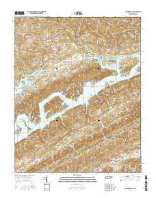 Maynardville 2016 topographic map thumbnail