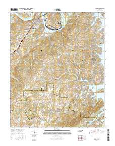 Loudon 2016 topographic map thumbnail