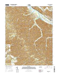 Lillamay 2016 topographic map thumbnail
