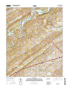 Lovell 2016 topographic map thumbnail