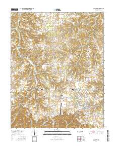 Lafayette 2016 topographic map thumbnail