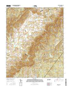 Melvine 2016 topographic map thumbnail