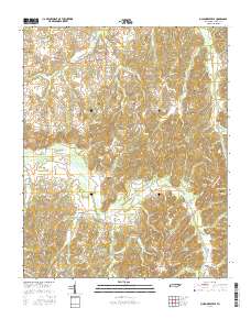 McLemoresville 2016 topographic map thumbnail