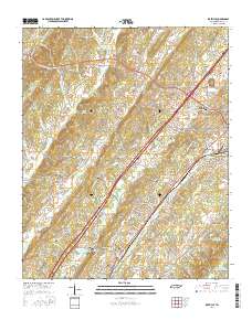 Riceville 2016 topographic map thumbnail