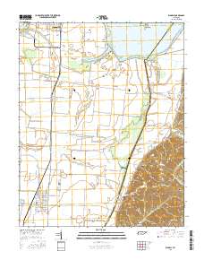 Ridgely 2016 topographic map thumbnail