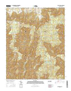 Pitcher Ridge 2016 topographic map thumbnail