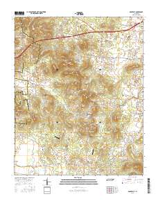 Rockvale 2016 topographic map thumbnail