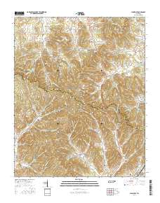Lynnville 2016 topographic map thumbnail