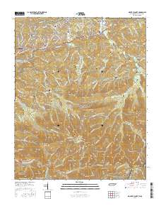 Mount Le Conte 2016 topographic map thumbnail