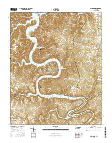 Sligo Bridge 2016 topographic map thumbnail