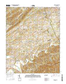 Wildwood 2016 topographic map thumbnail