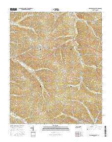 Waynesboro East 2016 topographic map thumbnail