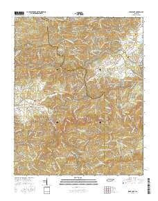 Wear Cove 2016 topographic map thumbnail