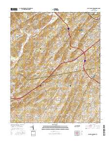 Sullivan Gardens 2016 topographic map thumbnail