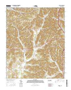 Tarpley 2016 topographic map thumbnail