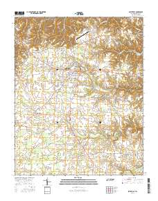 Smithville 2016 topographic map thumbnail