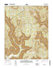 White City 2016 topographic map thumbnail