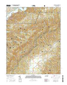 Shady Valley 2016 topographic map thumbnail