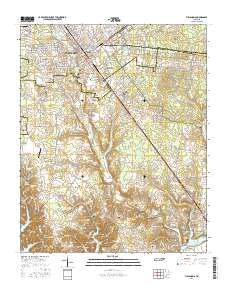 Tullahoma 2016 topographic map thumbnail