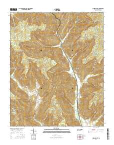 Sinking Cove 2016 topographic map thumbnail