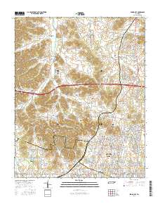 Spring Hill 2016 topographic map thumbnail