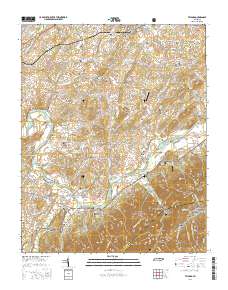 Telford 2016 topographic map thumbnail
